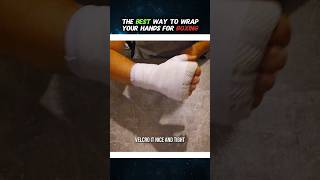 How to Wrap Your Hands for Boxing  Best Method [upl. by Sly2]