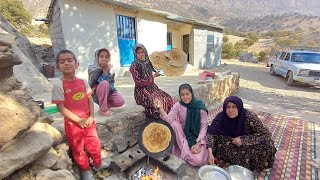 Collecting acorns with the help of Fariba for sheep [upl. by Nalat]