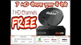 How to Enjoy 7 HD Channels Absolutly FREE in Dish TV for 3 Months Watch Full Video [upl. by Nelli704]