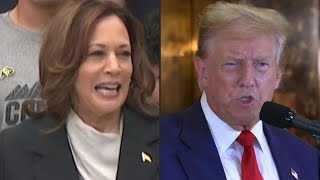 Kamala ultrapassa Trump em nova pesquisa  AFP [upl. by Baerl453]