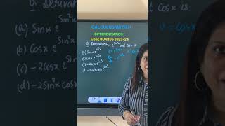 Derivatives  Class 12 Maths  CBSE Boards State Boards shorts integration calculuswithij [upl. by Meensat]