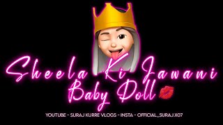 Sheela Ki Jawani X Baby Doll Remix Status ❣️  New Black Screen Status  Instagram Song Status Reals [upl. by Skardol]