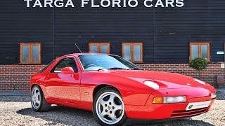 Porsche 928 GTS 54 V8 5 Speed Manual for sale in Guards Red London UK [upl. by Enal408]