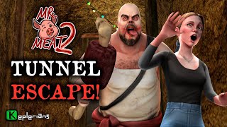 MR MEAT 2 FULL GAMEPLAY 🎮 TUNNEL ESCAPE ENDING 🍖 HARD MODE 💀 [upl. by Salomone984]