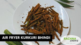 Crispy Kurkuri Bhindi in Air Fryer [upl. by Tatman]