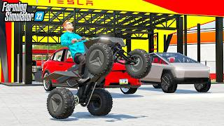 BUILDING TESLA DEALERSHIP TESLA SEMI CYBER TRUCK MODEL S  CAN WE MAKE BILLIONS [upl. by Ontina]