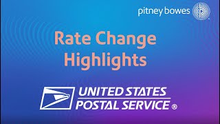 USPS Rate Change Highlights – January 9 2022 [upl. by Engle]