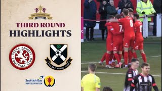 Brora Rangers 10 Pollok  Scottish Gas Mens Scottish Cup Third Round Highlights [upl. by Paterson485]