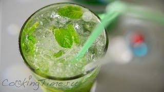 МОХИТО Коктейль Mojito  простой рецепт коктейля  как приготовить дома [upl. by Gemmell]