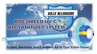 Bio Shield UVC Air Sanitizer Installation [upl. by Means]