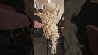 Zijwaarts opsteken  bruidsstylingacademienl mermaidhair braidstyles bridalhairstyle [upl. by Leahci372]