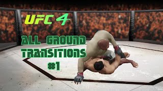 How to defend all Ground Transitions on UFC 4 [upl. by Rafferty]