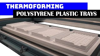 Belovac Machine Vacuum Forming Plastic Trays [upl. by Tertia329]