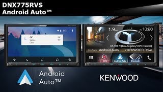 KENWOOD DNX775RVS Android Auto™ [upl. by Angrist]