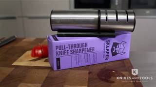 Skerper Pull Through Knife Sharpener  Knivesandtoolscom [upl. by Ahsekyt]