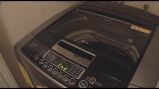 2013 LG quotNEWquot LG 45 Cu Ft HE Flat Panel TopLoad Washer WT1201CV quotWOWquot [upl. by Nathanoj]