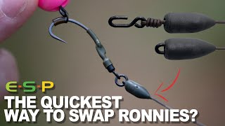 The Quickest Way to Change Ronnie Rigs  Jack Reid  Carp Fishing [upl. by Aleusnoc]