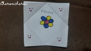 White Paper CraftNo GlueDIYpaper craft [upl. by Nrevel772]