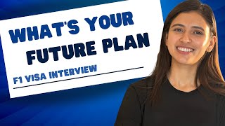 Whats Your Future Plan  F1 US Student Visa Interview Sample Answer Pacific International [upl. by Kina701]