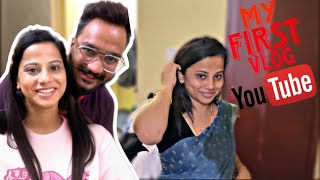 Our first vlog in YouTube  Normal day couple vlog  couple kannada vlog [upl. by Noteloc]