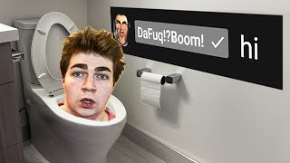 sitting on the toilet until DaFuqBoom joins [upl. by Hadeehsar]