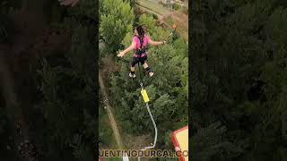 🥶El salto de PUENTING mas ALTO de☠️ [upl. by Atnahsa]