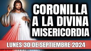 CORONILLA A LA DIVINA MISERICORDIA DE HOY LUNES 30 DE SEPTIEMBRE 2024  EL SANTO ROSARIO DE HOY [upl. by Ahsenar]