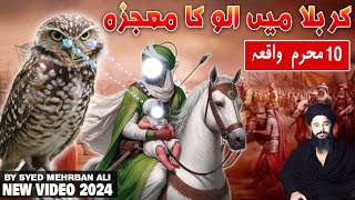 Karbala Mojza 😪 10 Muharram  Mehrban Ali  New Muharram Video 2024 [upl. by Fullerton658]