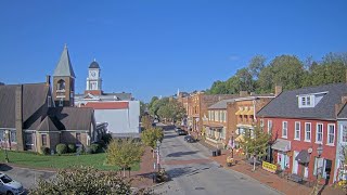 Historic Town of Jonesborough Tennessee  Live Cam [upl. by Junius]