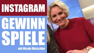 💰InstagramGewinnspiele mit Nicole Mutschke  FragDenDan [upl. by Nisotawulo687]