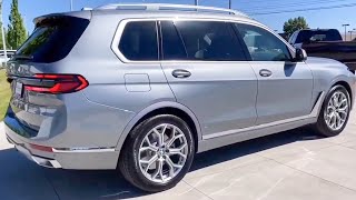 The New 2025 BMW X7 XDrive40i Walkaround [upl. by Nolyarg]