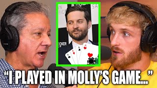 Bruce Buffer I Played In Mollys Game VS Tobey Maguire [upl. by Suiradel]