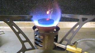 Primus OmniLite Ti Stove  Liquid Fuels [upl. by Haduhey]