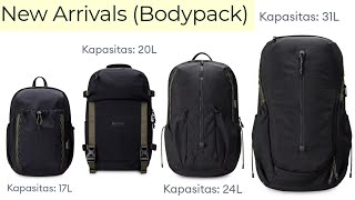 NEW 4 ARTICLE PRODUK BODYPACK NOVEMBER 2023  TAS BODYPACK TERBARU NOVEMBER 2023 [upl. by Asila]