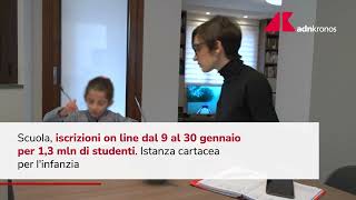 Scuola iscrizioni anno 202324 domande dal 9 al 30 gennaio [upl. by Lauralee666]