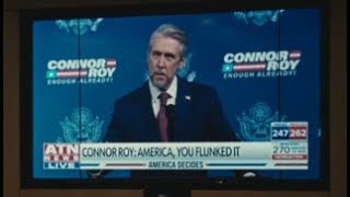 Connors Concession Speech  Succession S4E8 [upl. by Adriell]