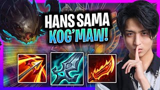 HANS SAMA IS SO STRONG WITH KOGMAW  G2 Hans Sama Plays KogMaw ADC vs Zeri Season 2024 [upl. by Vivianna721]