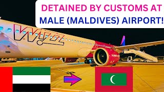 TRIP REPORT  DETAINED AT MALE AIRPORT  WIZZ AIR REVIEW  ABU DHABI TO MALDIVES  AIRBUS A321NEO [upl. by Yetnom914]