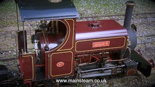 HOW TO RUN A MINIATURE STEAM LOCOMOTIVE  THE COMPLETE PROCESS [upl. by Florinda82]