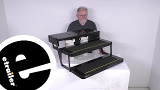 etrailer  HandsOn with the Replacement Step Frame for Kwikee RV Electric Steps [upl. by Ahsenrat738]