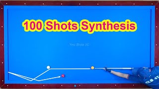 100 Best Shots carom 3cushion billiards tutorial beginner basics [upl. by Chatav]