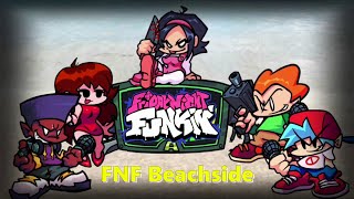 FNF Beachside by Speedz Beachside Friday Night Funkin فرايدي نايت فانكين 🎤 [upl. by Kimball894]