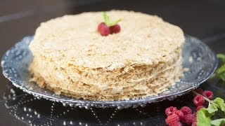 Rezept Russische Napoleon Torte selber backen [upl. by Aloz]