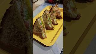 Sandwich recipenew foodshortscookingrecipe viralvideoyoutube shortsbreadcheesemayonnaise [upl. by Loftus126]