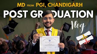 I got MD Radiology degree from PGI Chandigarh Gold medal in Radiology  mini vlog [upl. by Zoller]