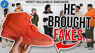 Sneakerheads Ranking Themselves Is AMAZING He Brought Reps lmao [upl. by Jdavie110]