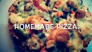 How to make readymade pizza at home [upl. by Pace]