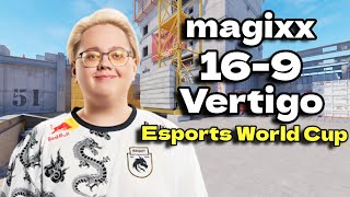 CS2 POV  Spirit magixx 169 vs MIBR Vertigo Esports World Cup 2024 [upl. by Ayal559]