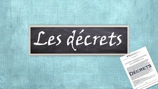 Quest ce quun Décret  Normes E02 [upl. by Oiralih]