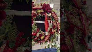 Look at this Huge Christmas Wreath at Home Sense😳 christmas [upl. by Anilrats]